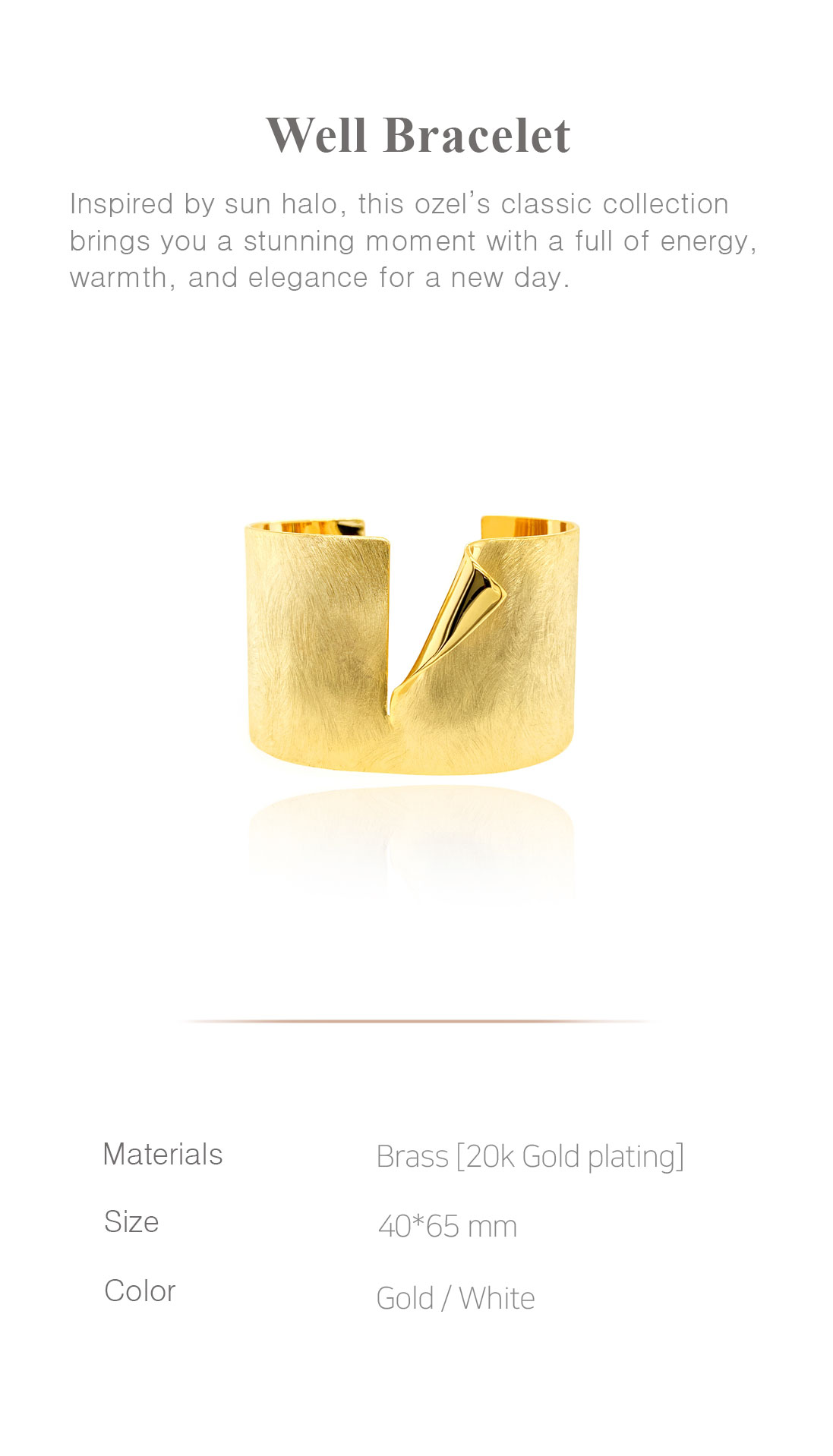 [Celeb Pick] Well Bracelet PB027B Detail Cut