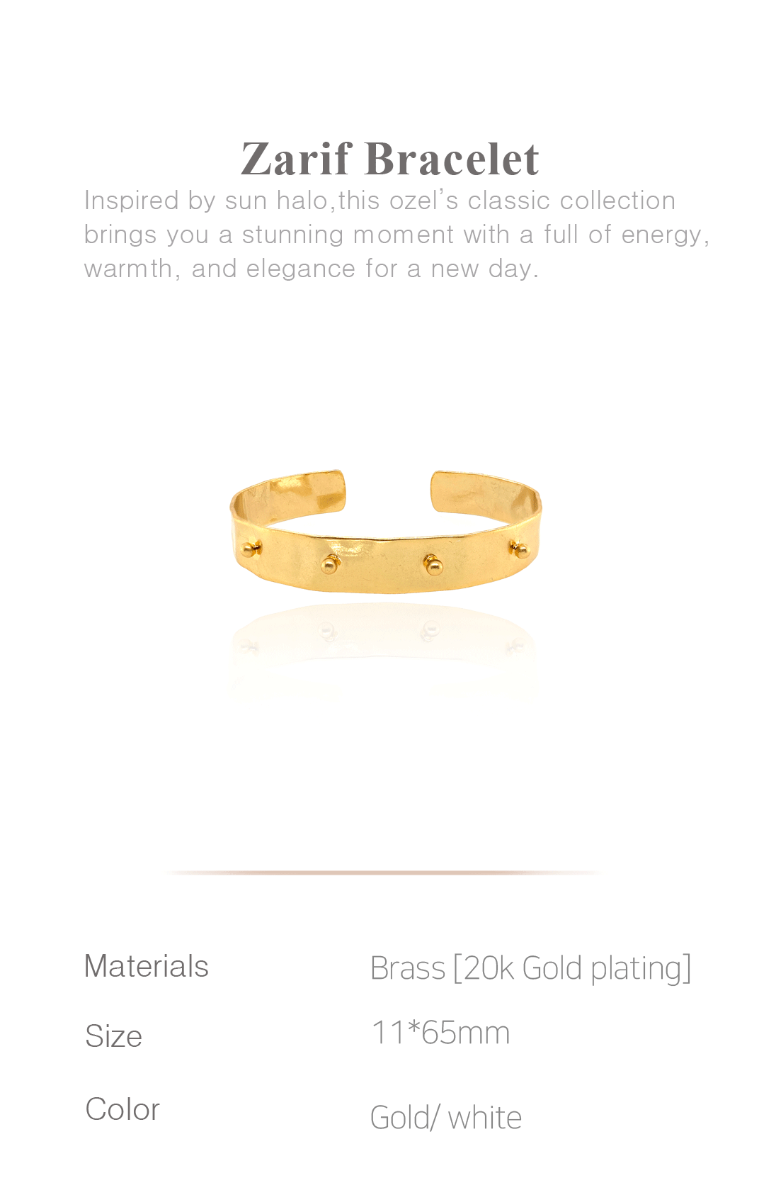 Zarif Bracelet PB028B Detail Cut