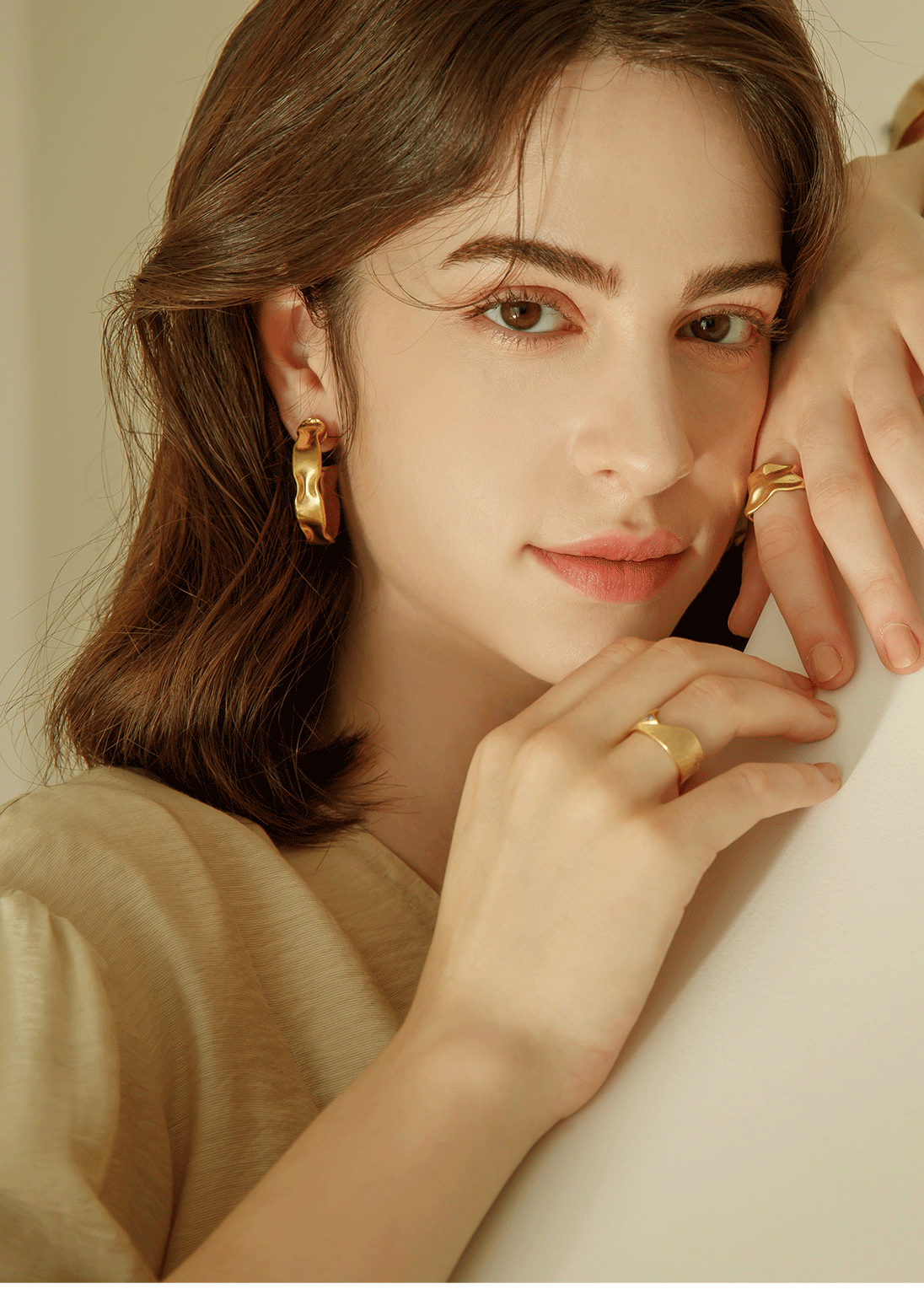 OZEL [Celeb Pick] Lucir Earrrings PB029E Main Photography