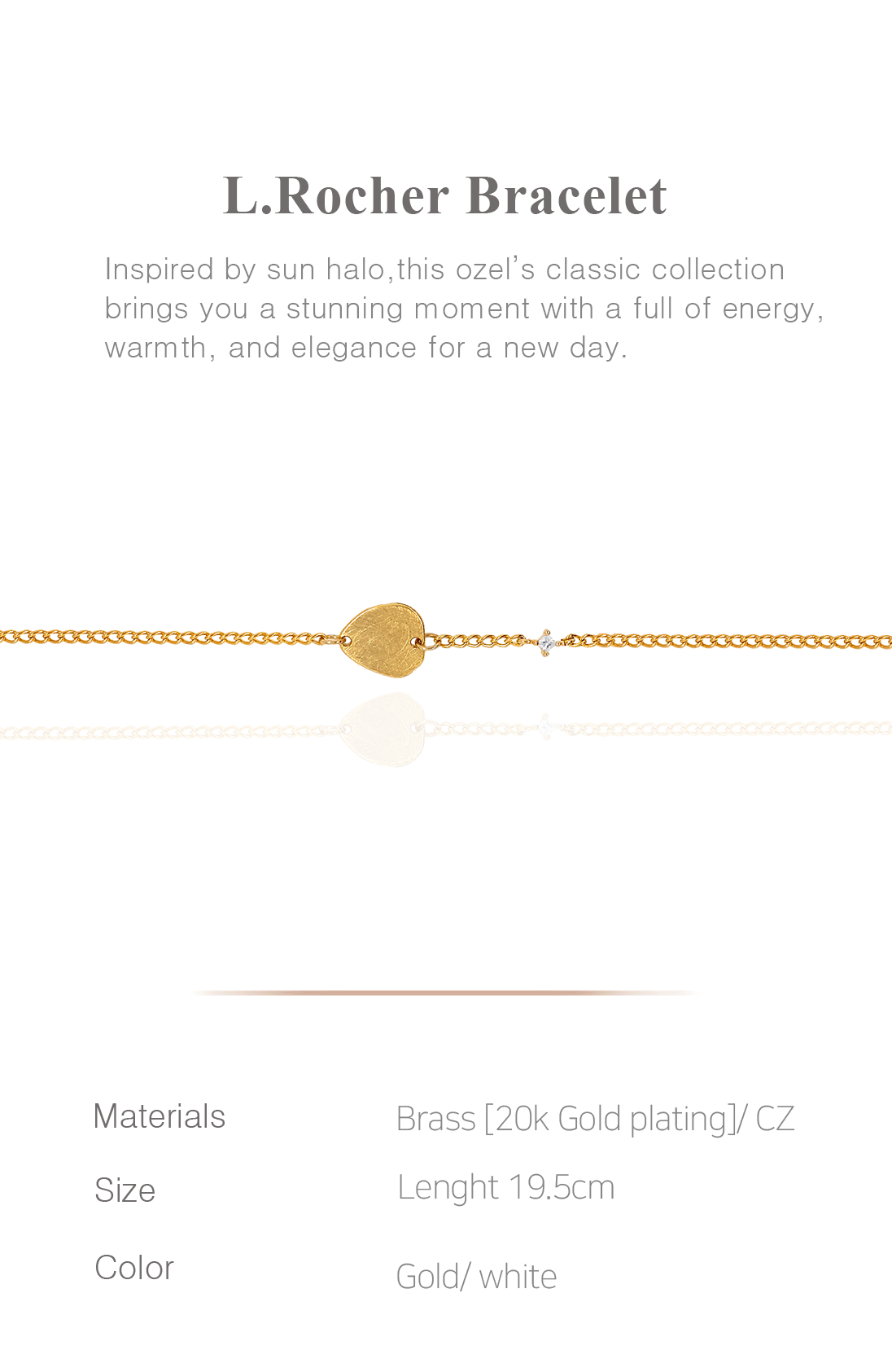 L.Rocher Bracelet PB035B Detail Cut