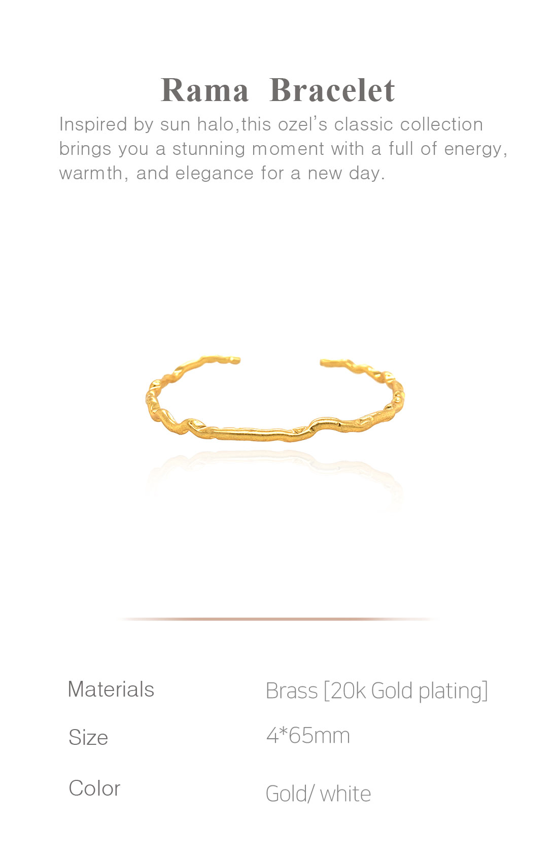 Rama Bracelet PB036B Detail Cut
