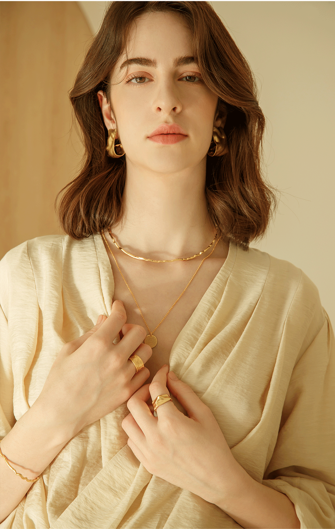 OZEL [Celeb Pick] Rama Necklace PB036N Main Photography