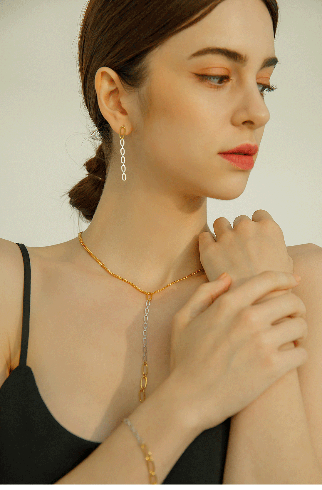OZEL Lunar Earrings PB038E Main Photography