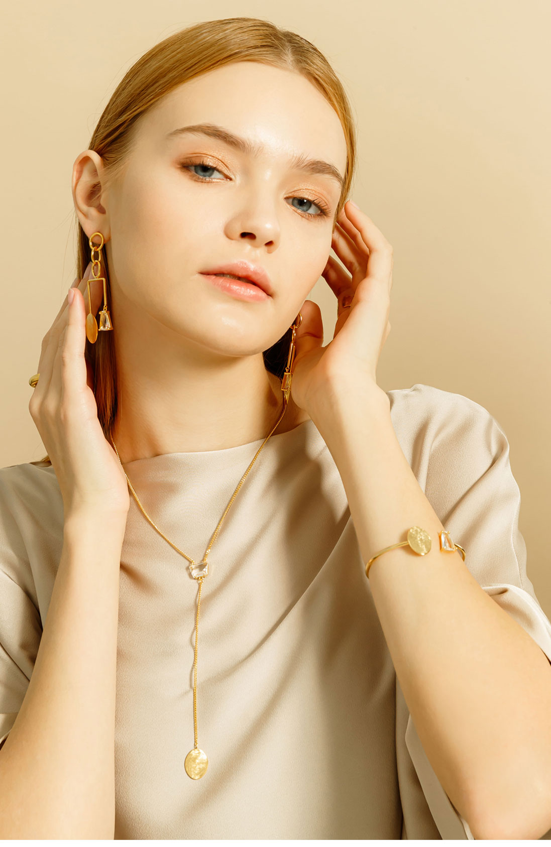 OZEL [Celeb Pick] D.O III Necklace PB040-2N Main Photography