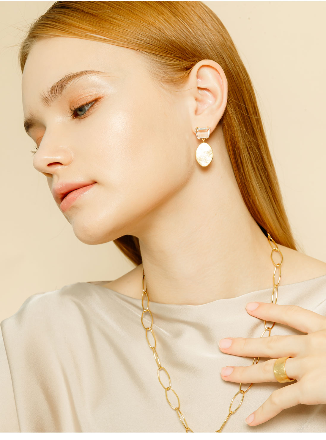 D.O Earrings PB040E Detail Cut