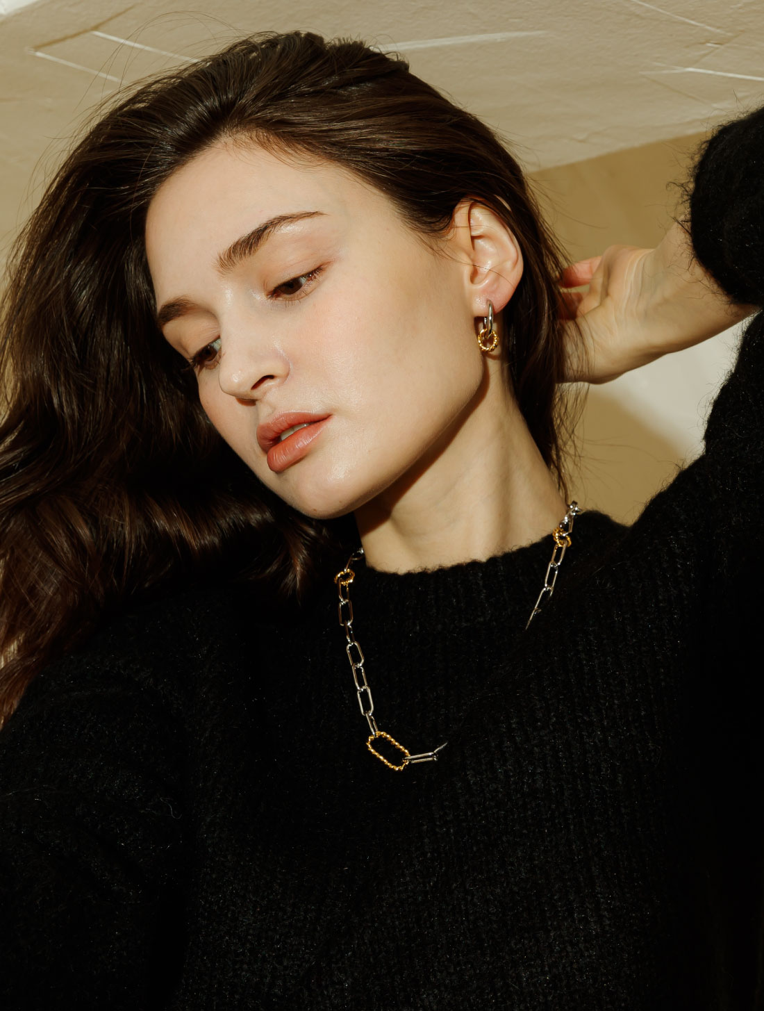 OZEL [Celeb Pick] Ripple Earrings PB043E Main Photography