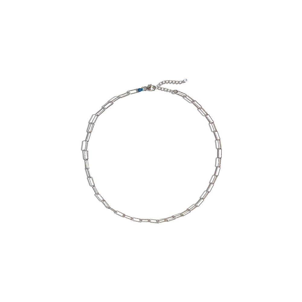 OZEL [Celeb Pick] Silver925 Italy Chain Necklace PS002N Main Photography