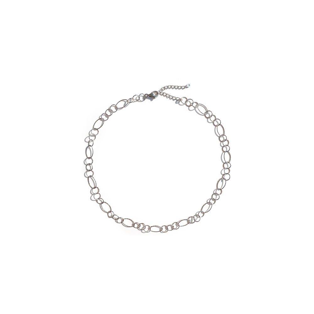 OZEL [Celeb Pick] Silver925 Italy Chain Necklace PS003N Main Photography