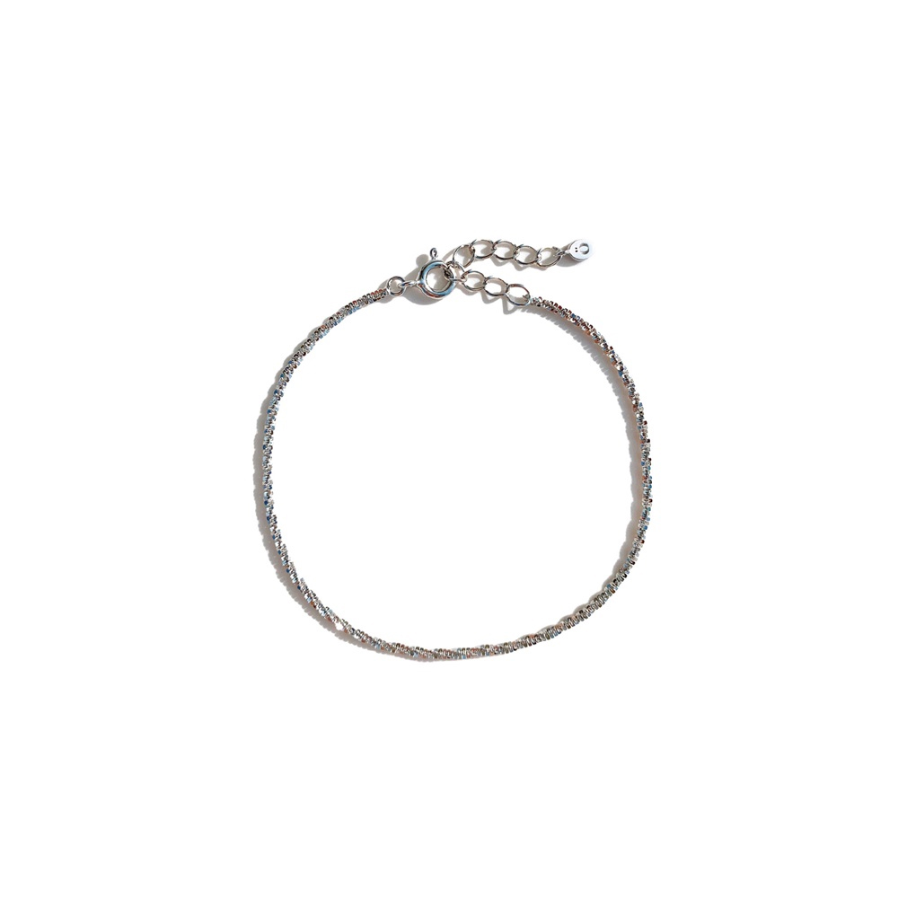 OZEL Silver925 Italy Chain Bracelet PS005B Main Photography