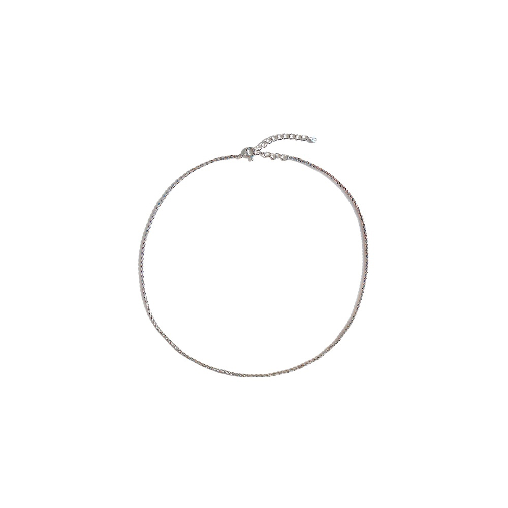 OZEL Silver925 Italy Chain Necklace PS005N Main Photography