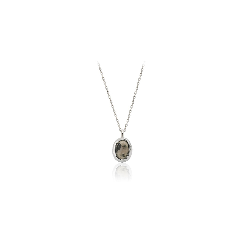 OZEL [Celeb Pick] Silver925 Dalmatian Necklace PS015N Main Photography