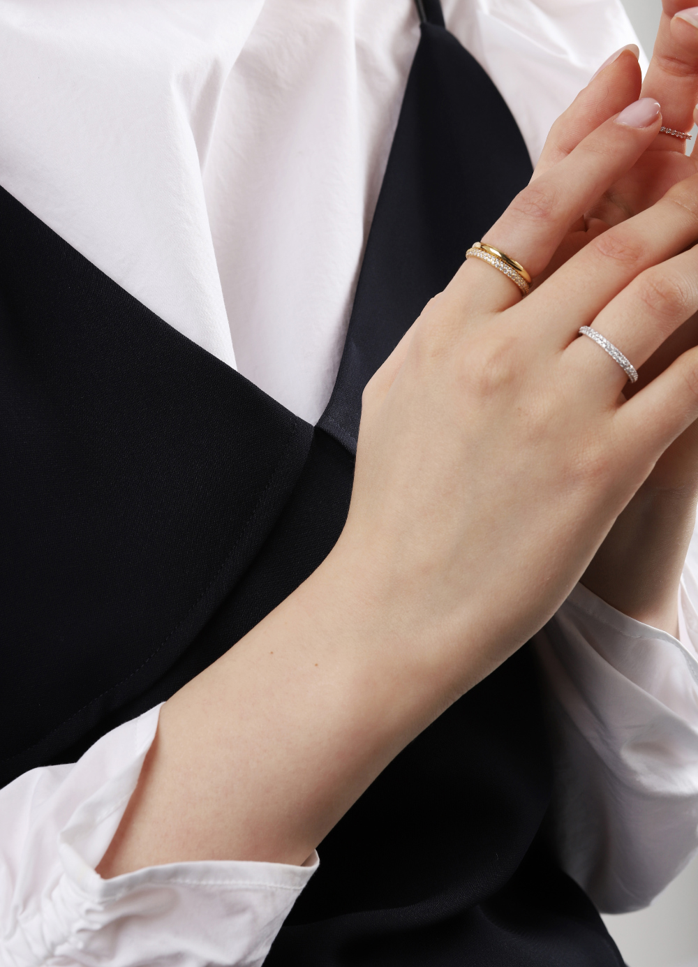 [Custom] Silver925 Basic Ring PS032R Detail Cut