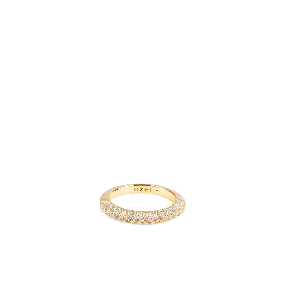 [Custom] Silver925 CZ Pave Setting Ring PS036R Detail Cut