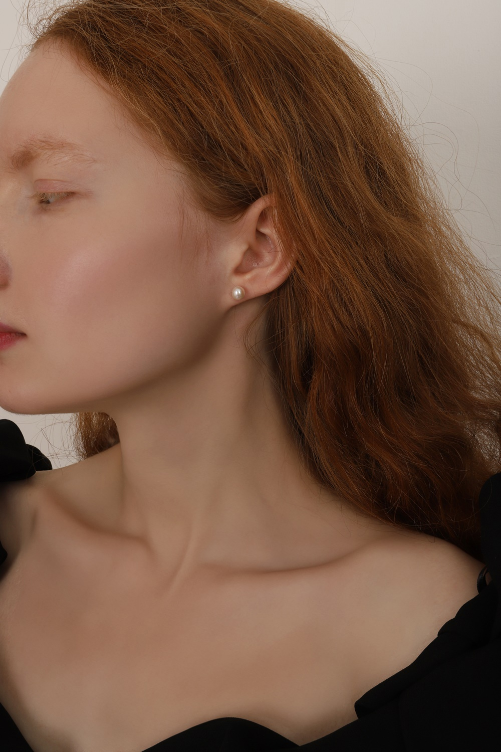 OZEL Silver925 Fresh Water Pearl Earrings PS055E, PS056E, PS057E Main Photography