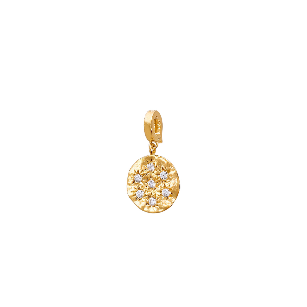 OZEL Silver925 Sparkle CZ Pendant PS070P Main Photography