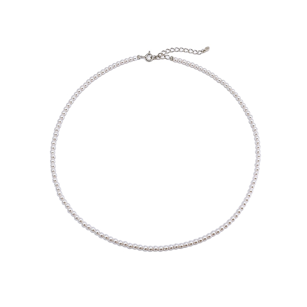 OZEL [Celeb Pick] Silver925 SW Pearl Necklace 3mm PS083N Main Photography
