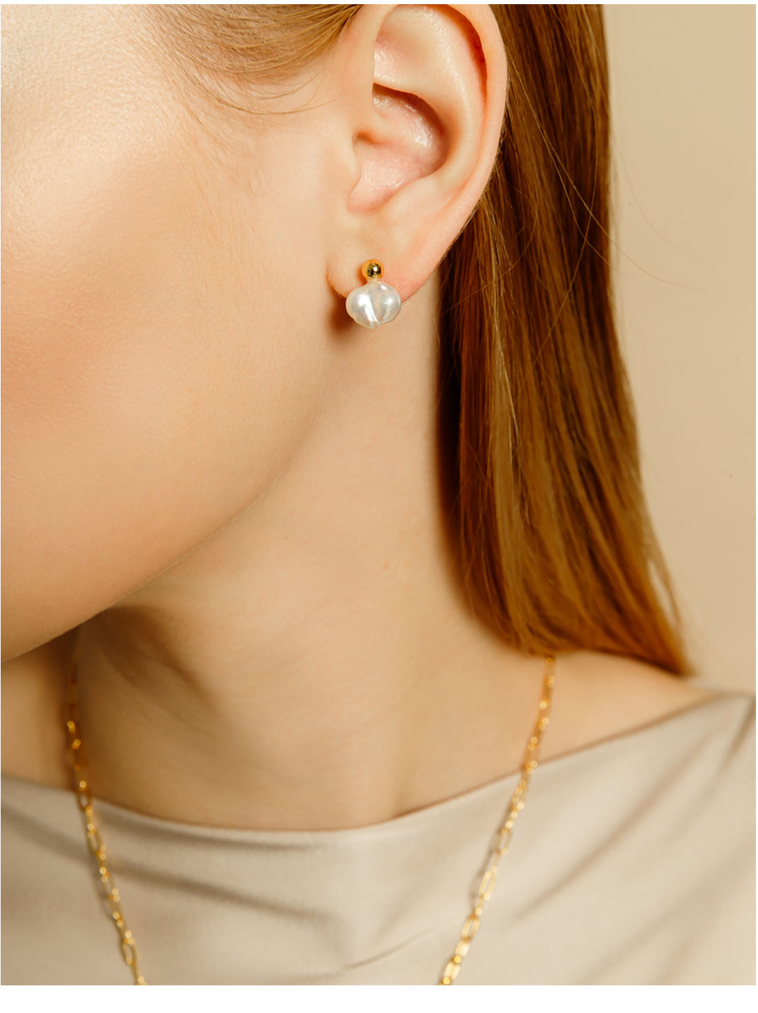 [Celeb Pick] Silver925 Seed Earrings PS121E Detail Cut