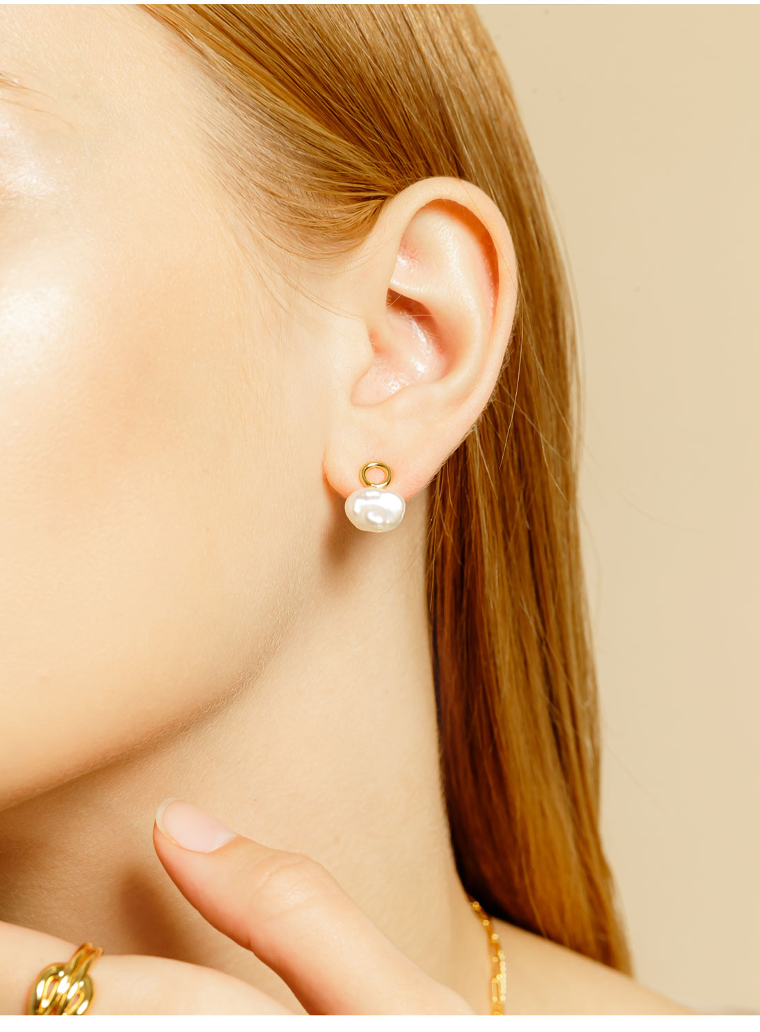 Silver925 Fog Earrings PS122E Detail Cut