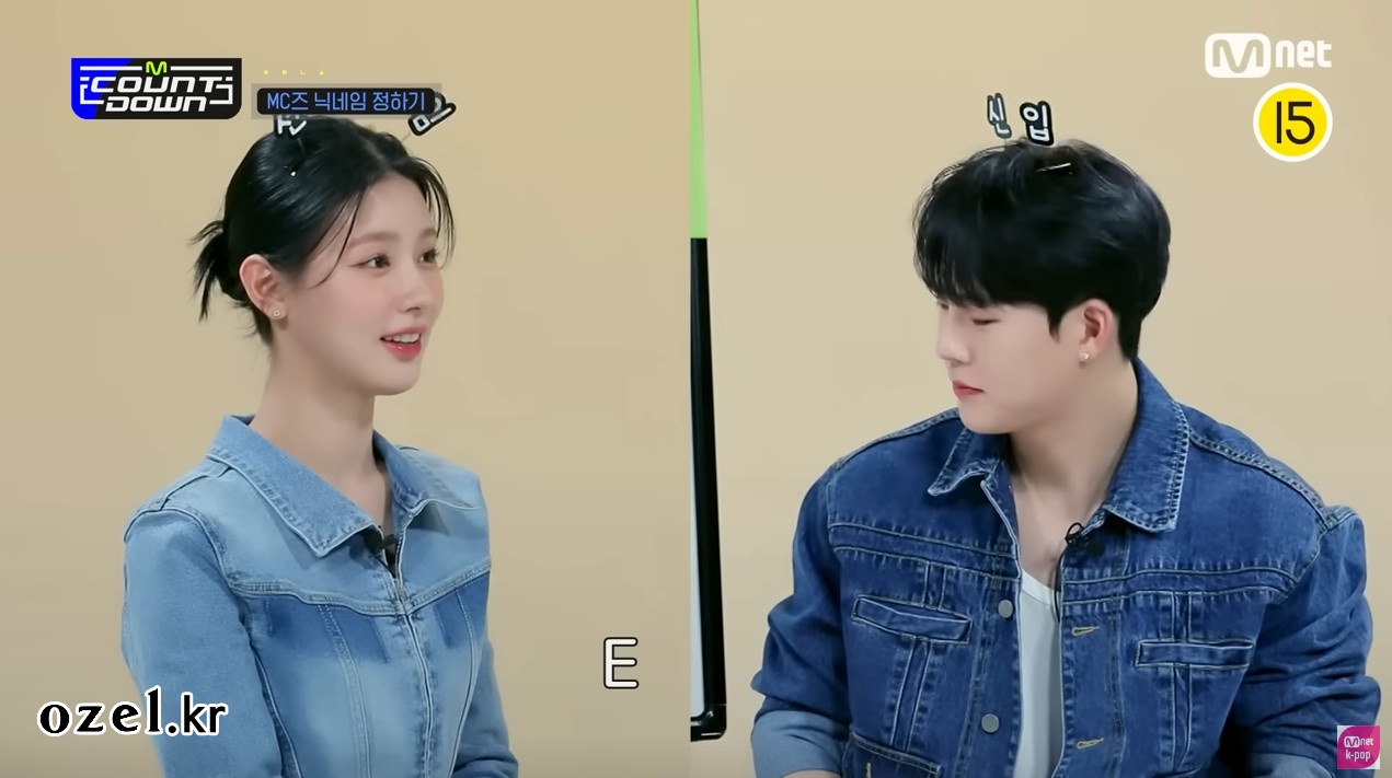 (여자)아이들 미연 귀걸이 - MNET 공식 유튜브 오젤(Ozel) 오젤 귀걸이 착용 화보 9