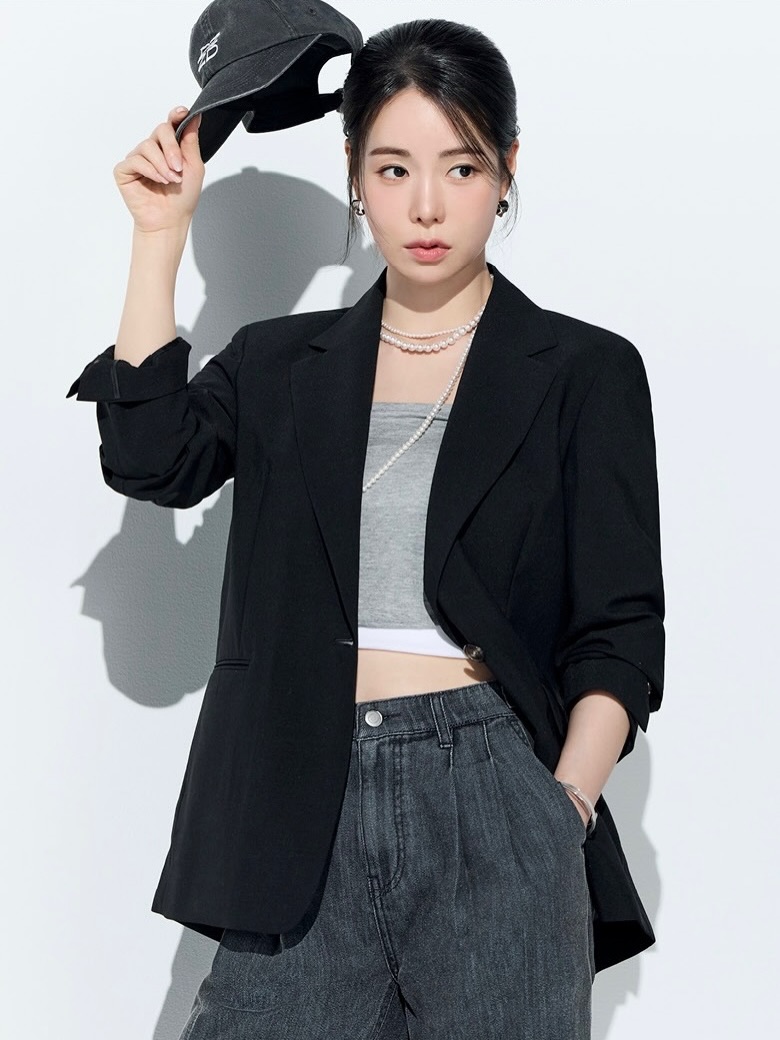 임지연 Necklace - Designer silver rings 2