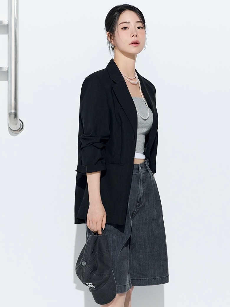 임지연 Necklace - Designer silver rings 3