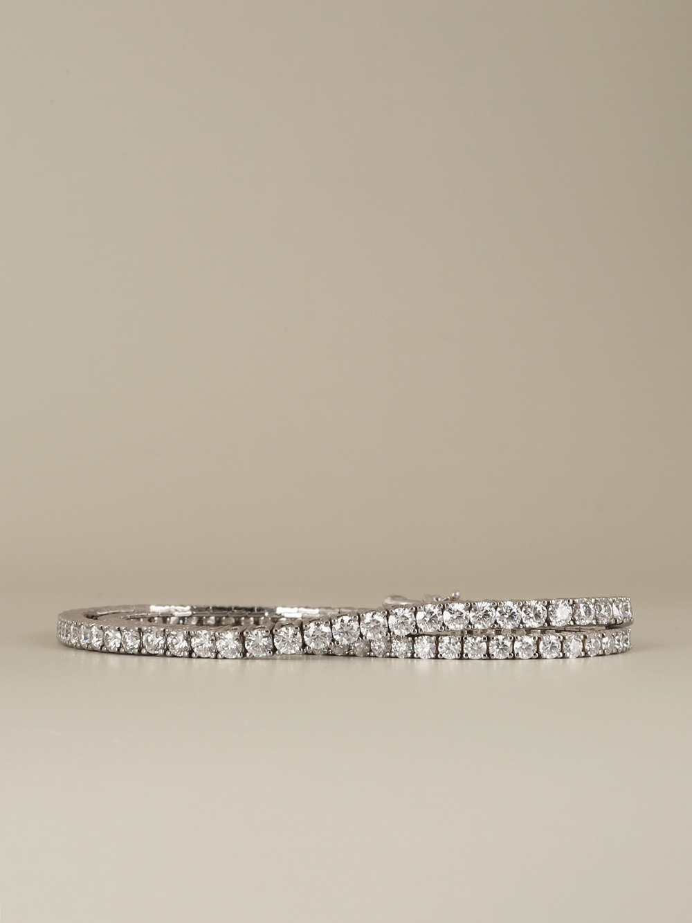 [Custom] Silver925 Moissanite Tennis Bracelet PS099B