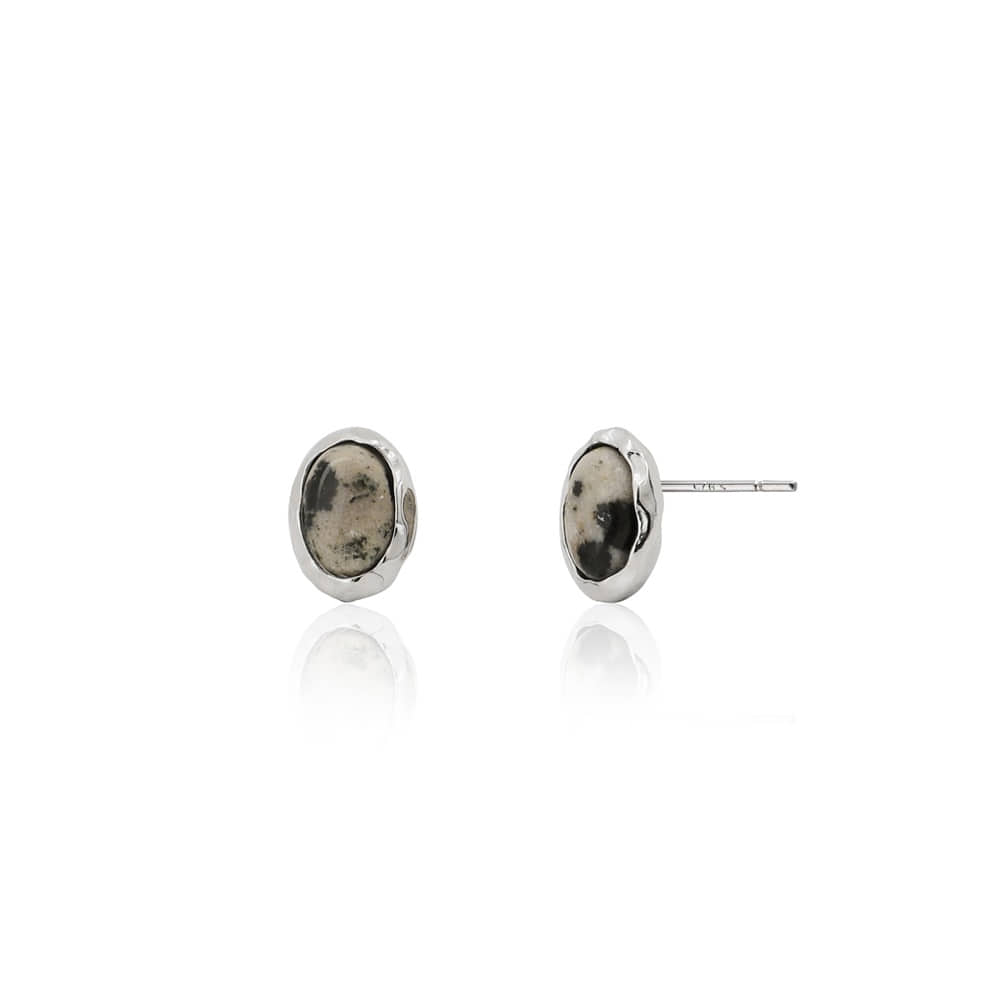 Silver925 Dalmatian Earrings PS015E
