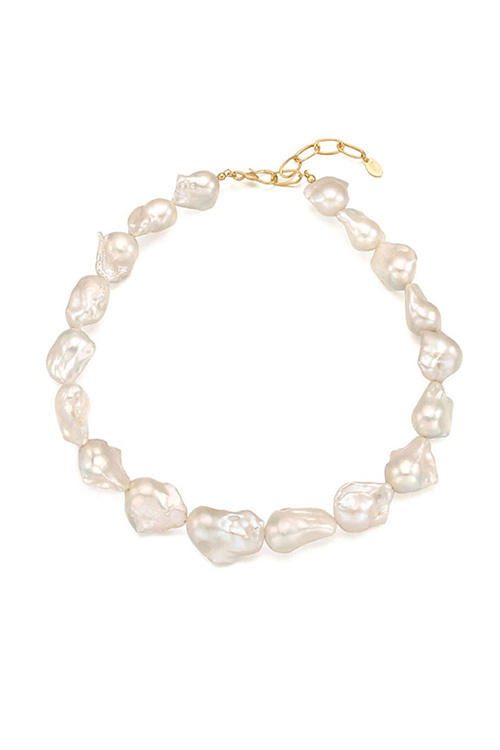 Silver925 Baroque Nube Necklace PS023N