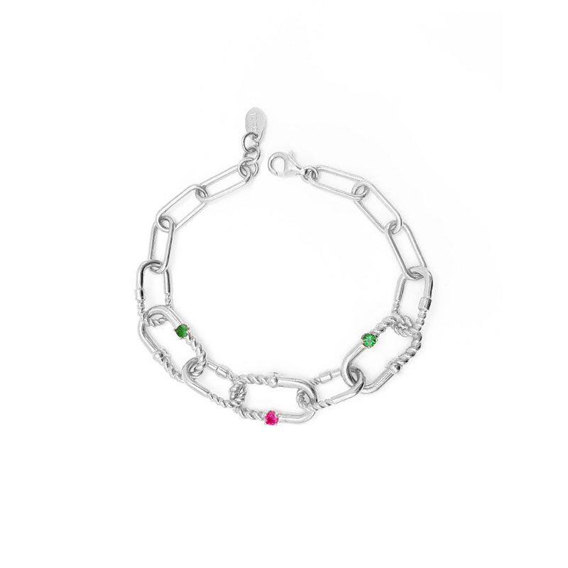 Silver925 Ellipse Bracelet PS019B