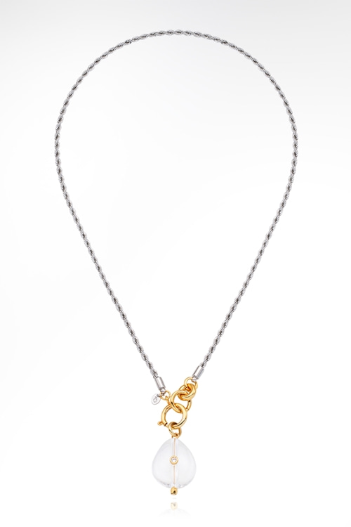 Crystal Bold Chain Necklace PB130N