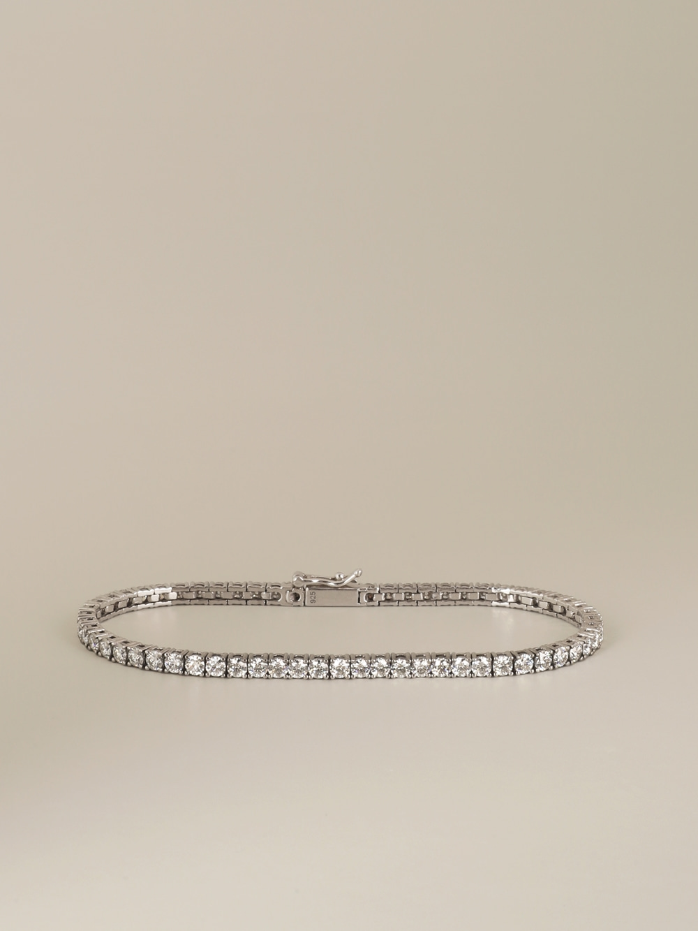 [Custom] Silver925 Moissanite Tennis Bracelet PS099B