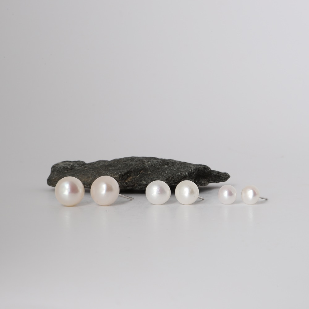 Silver925 Fresh Water Pearl Earrings PS055E, PS056E, PS057E