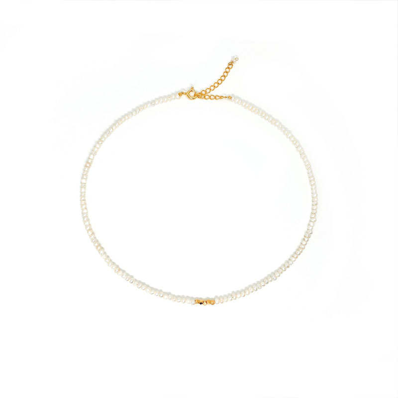 Silver925 Layer Pearl Necklace PS007N_PE