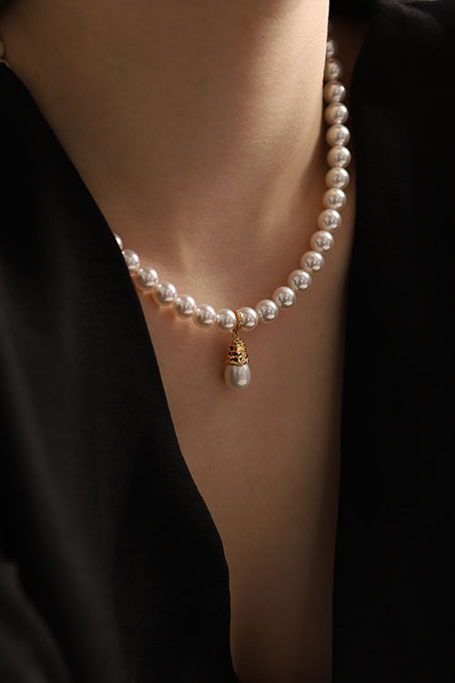 Silver925 Tear Drop Fresh Water Pearl Pendant PS009P
