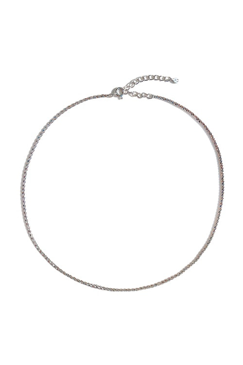 Silver925 Italy Chain Necklace PS005N