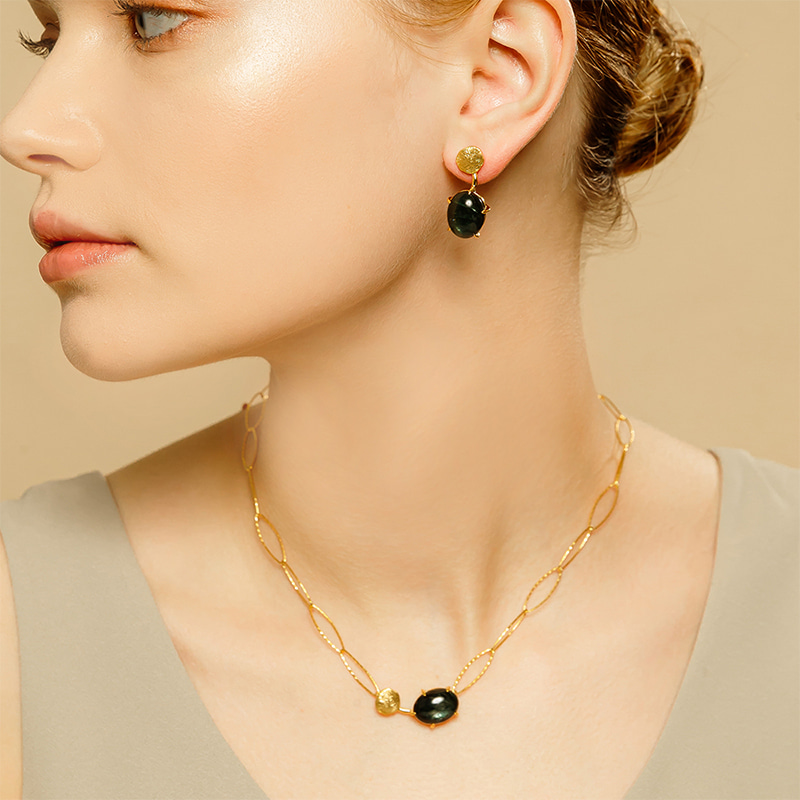 Silver925 Pebbles Earrings PS016E