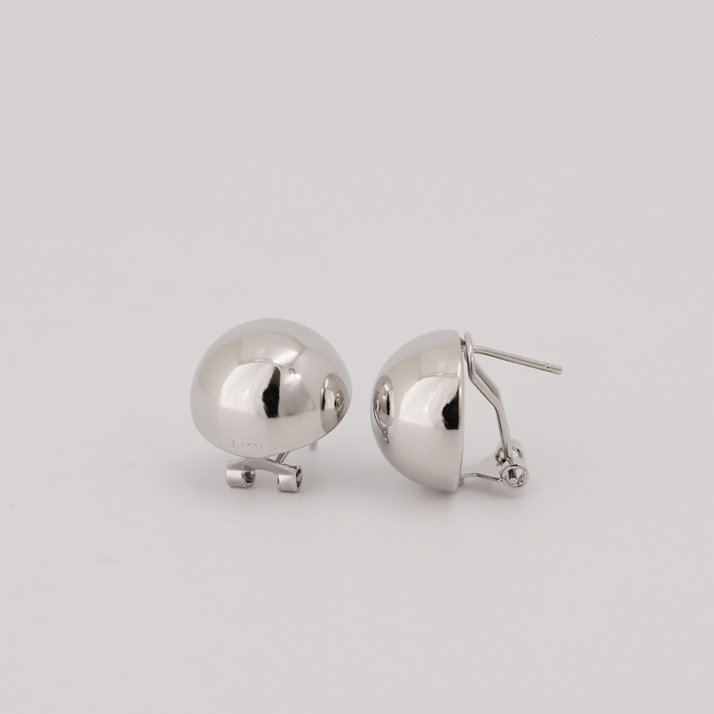 Chunky Half Ball Earrings PB062E
