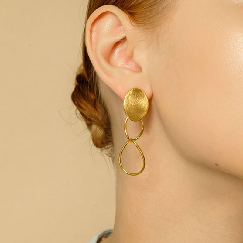 Links Earrings PB023E