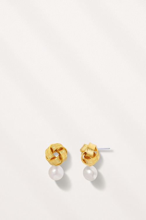 Fresh Water Pearl Wreath Earrings PB127E
