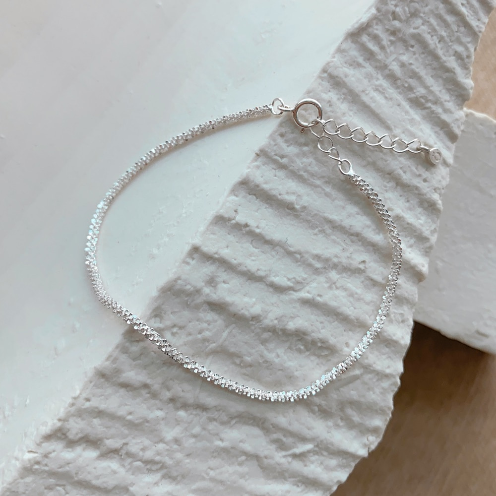Silver925 Italy Chain Bracelet PS005B