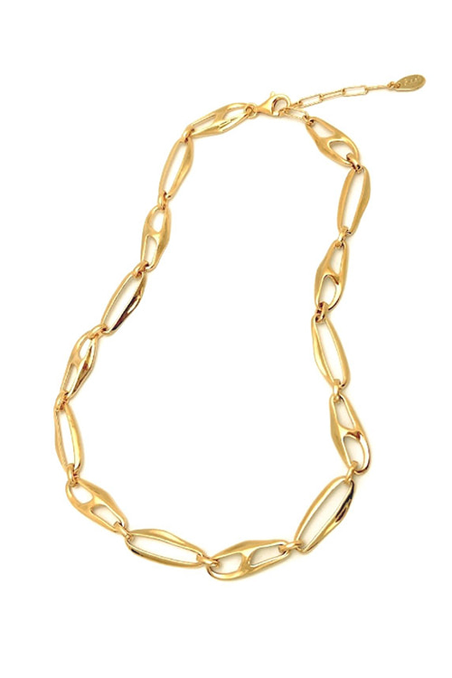 [Celeb Pick] Silver925 Munch Chain Necklace PS086N