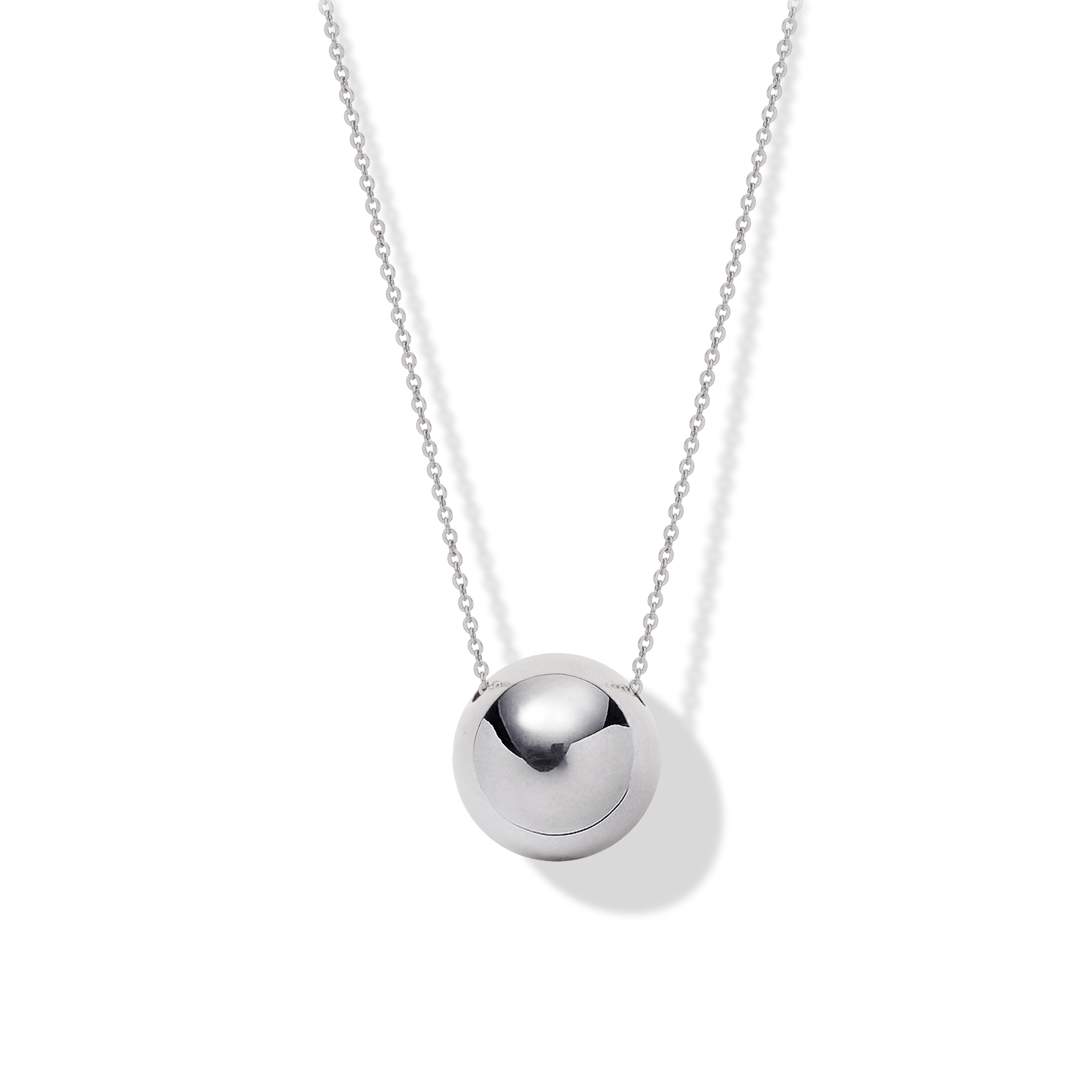 Chunky Half Ball Necklace PB062N
