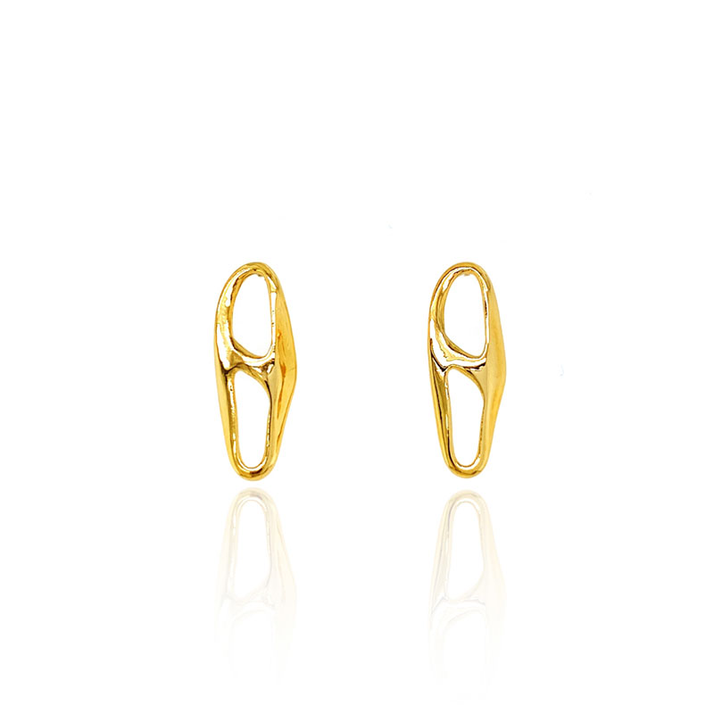 [Celeb Pick] Silver925 Munch Earrings PS086-1E