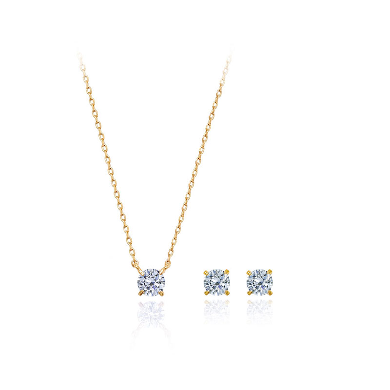 [Celeb Pick] Silver925 Ozel Prong 0.5ct Set PS037E,PS037N_5mm