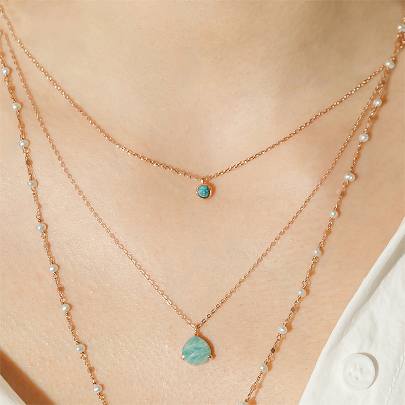 Silver925 Ozel Birthstone Collection Necklace ES094N