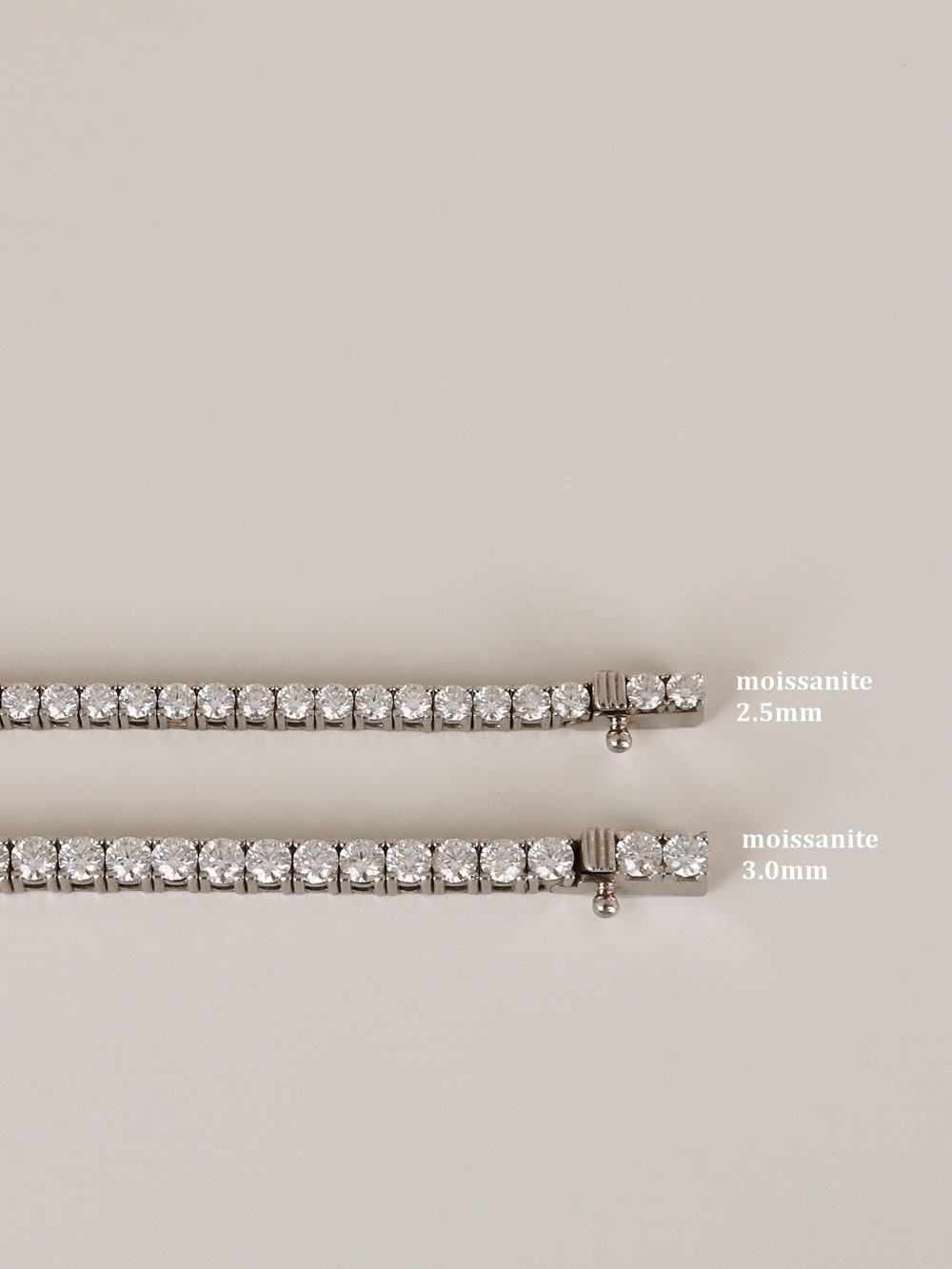 [Custom] Silver925 Moissanite Tennis Bracelet PS099B