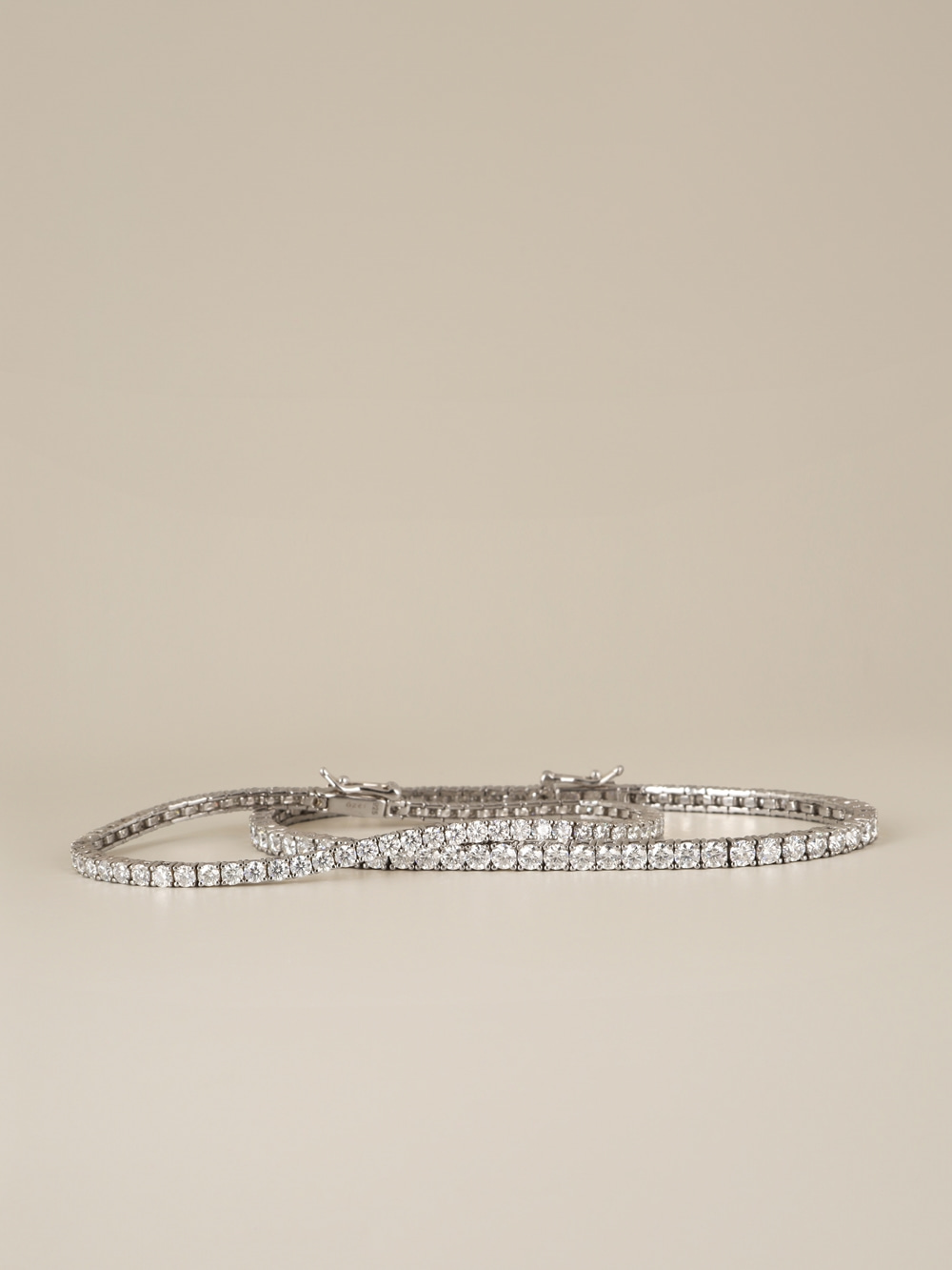 [Custom] Silver925 Moissanite Tennis Bracelet PS099B