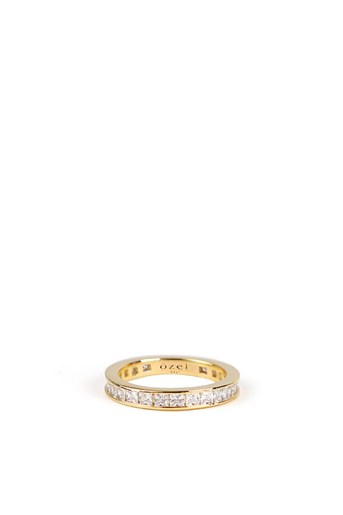 [Custom] Silver925 Square CZ Setting Ring PS034R