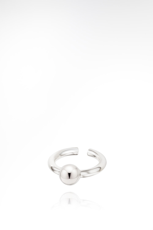 Silver925 Circle Bold Open Ring PS168R