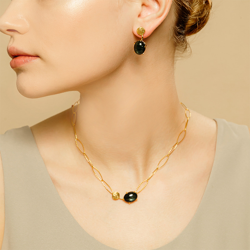 Silver925 Pebbles Necklace PS016N